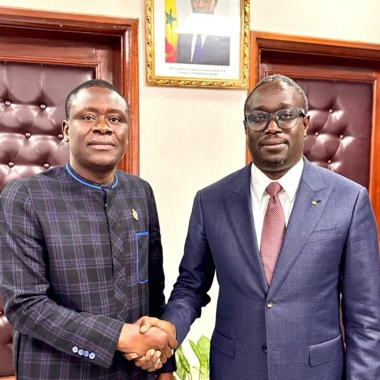 CETUD : Président de la Commission de l'Aménagement du Territoire, de l'Urbanisme, de l'Habitat, des Infrastructures et des Transports de l'Assemblée nationale et le directeur general du CETUD, Dr. Thierno Birahim AW 