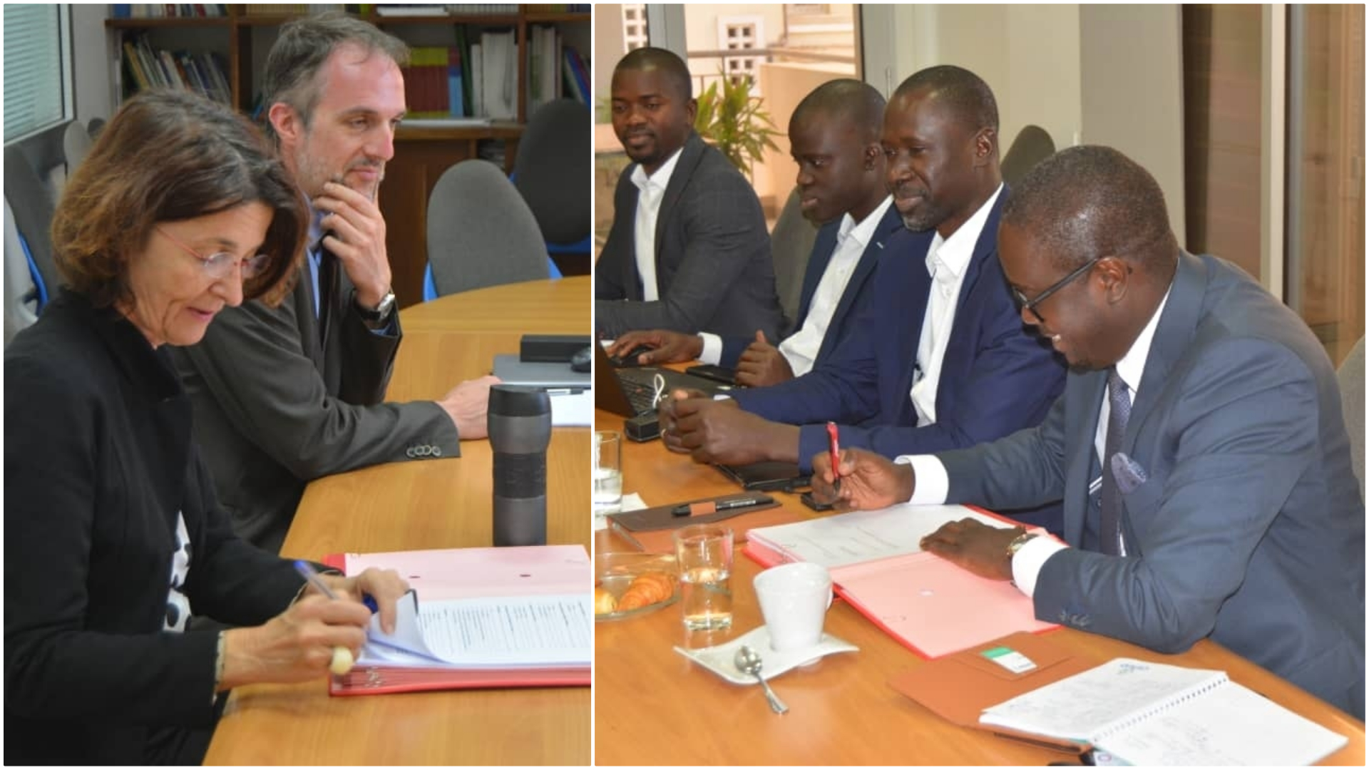 Signature Convention de Financement