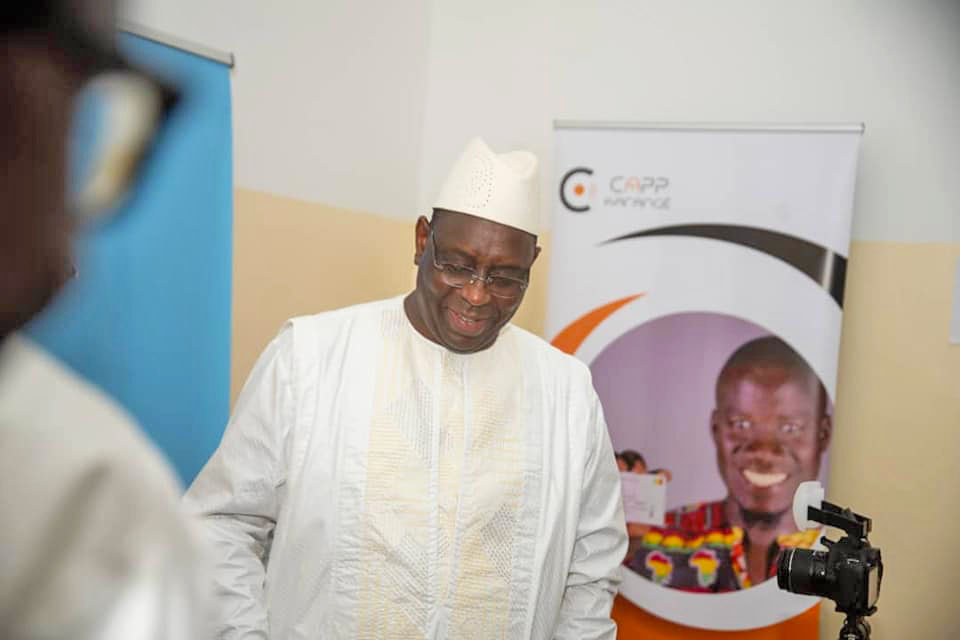 lancement projet capp karange par S.E.M Macky Sall